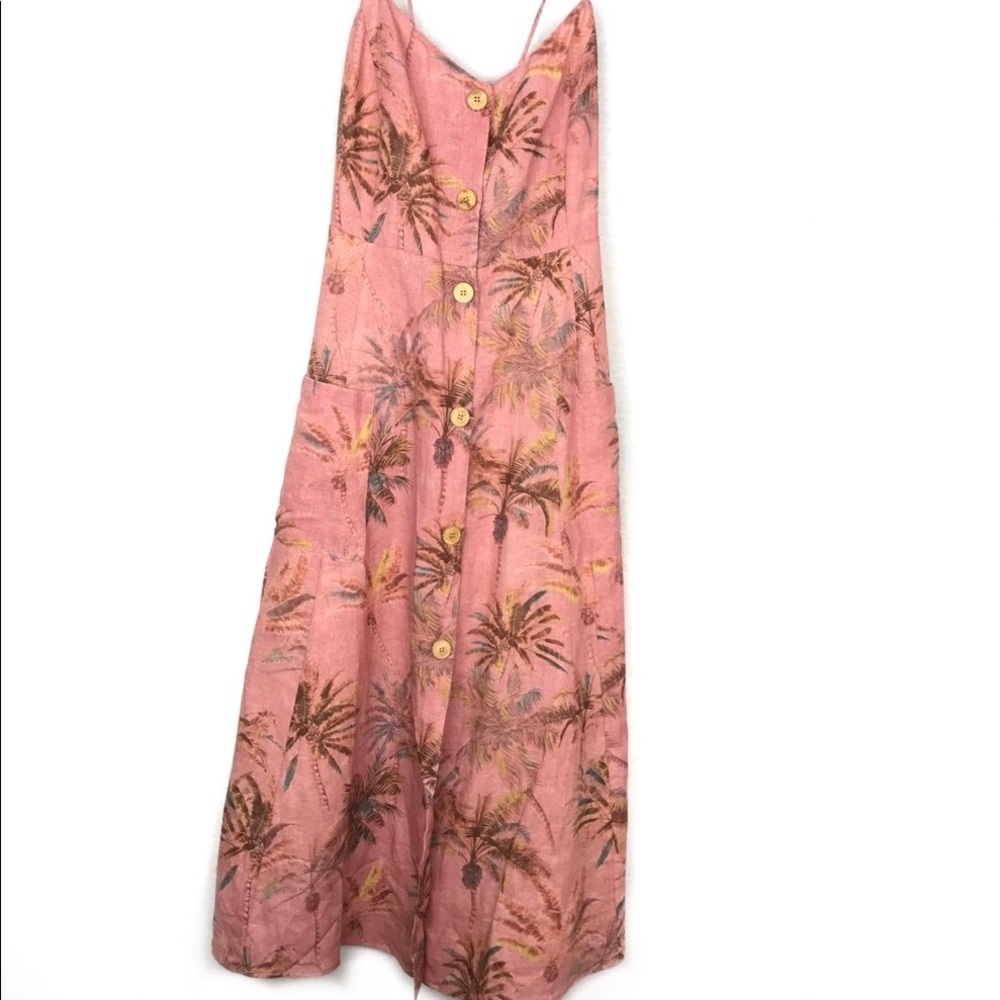 NWT Zara Pink Floral Dress